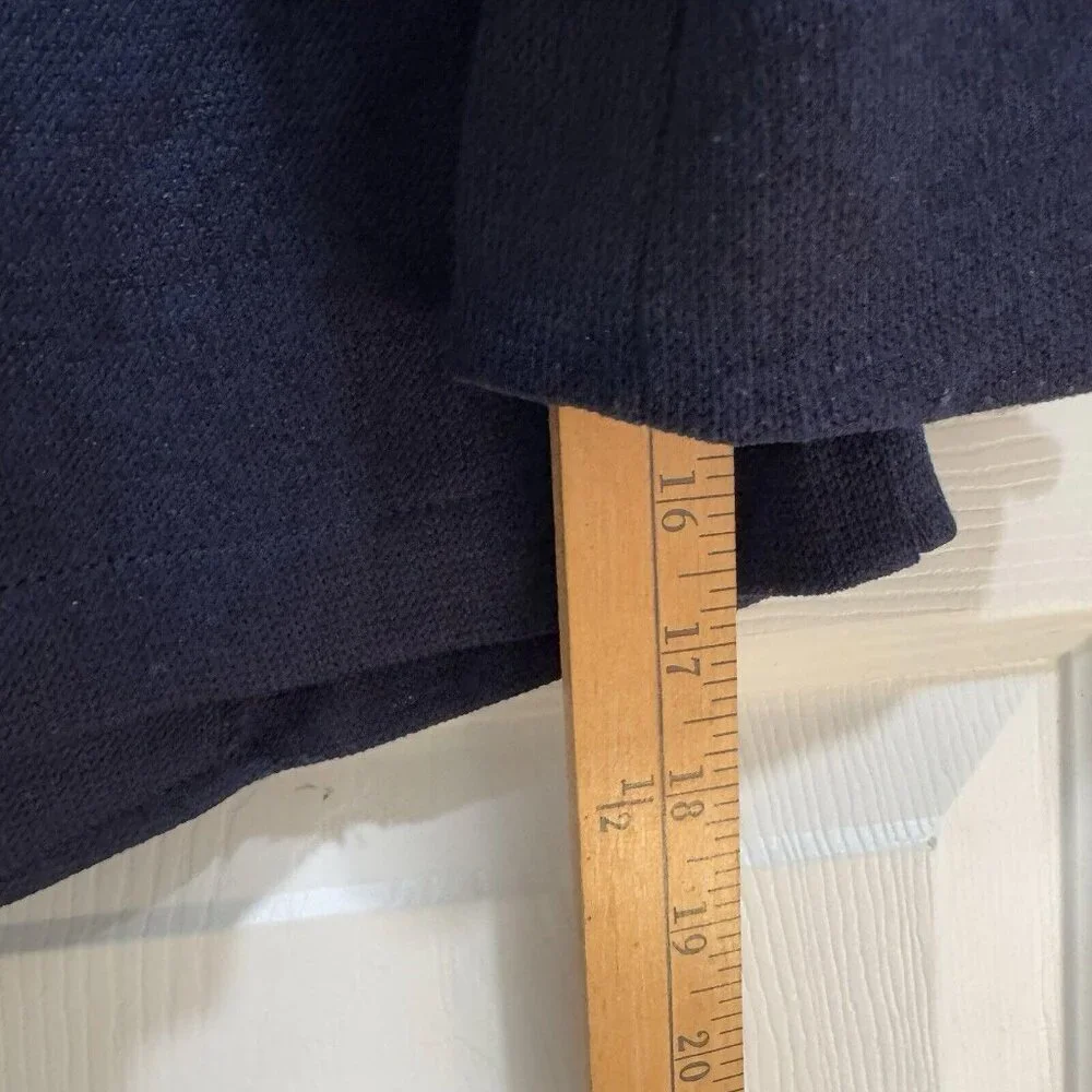 Devernois Women’s Blue Sweater‎ Blazer Cardigan Size 95 Large?